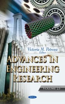 Advances in Engineering Research. Volume 23