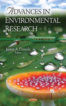 Advances in Environmental Research. Volume 63