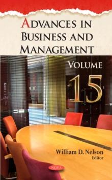 Advances in Business and Management. Volume 15