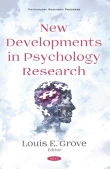 New Developments in Psychology Research