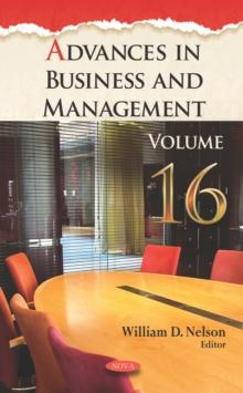 Advances in Business and Management. Volume 16