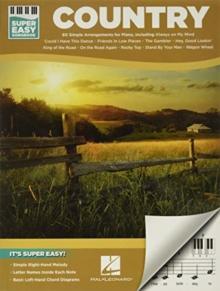 COUNTRY SUPER EASY SONGBOOK