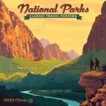 National Parks (Adg) 2025 7 X 7 Mini Wall Calendar