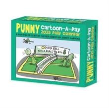 Punny Cartoon-A-Day by Jonny Hawkins 2025 6.2 X 5.4 Box Calendar