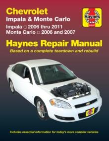 Chevrolet Impala (2006-2011) & Monte Carlo (2006-2007) Haynes Repair Manual (USA)