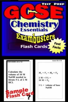 GCSE Chemistry Test Prep Review--Exambusters Flash Cards : GCSE Exam Study Guide