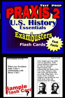 PRAXIS II History/Social Studies Test Prep Review--Exambusters US History Flash Cards : PRAXIS II Exam Study Guide