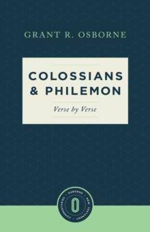 Colossians & Philemon Verse by Verse