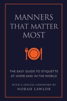 Manners That Matter Most