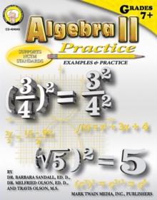 Algebra II Practice Book, Grades 7 - 8