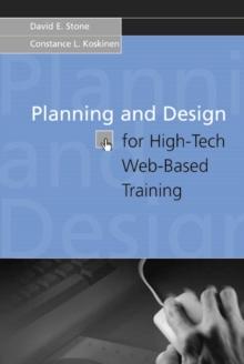 Planning And Design For High-Tech Web-Based Training