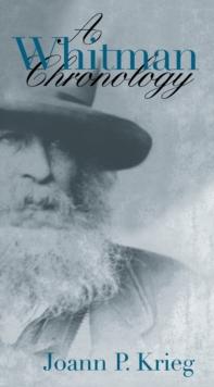 A Whitman Chronology