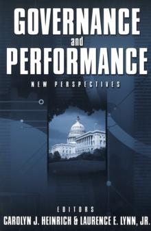 Governance and Performance : New Perspectives