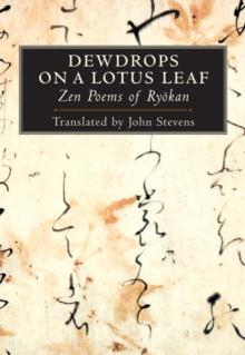 Dewdrops on a Lotus Leaf : Zen Poems of Ryokan