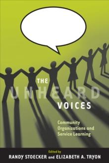 The Unheard Voices : Community Organizations and Service Learning