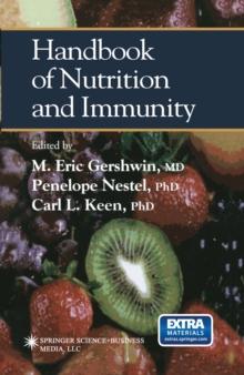 Handbook of Nutrition and Immunity