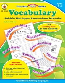 Vocabulary, Grades 1 - 2 : Activities That Support Research-Based Instruction