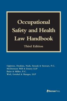 Occupational Safety and Health Law Handbook