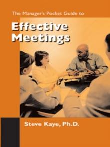 The Managers Pocket Guide to Effective Meetings