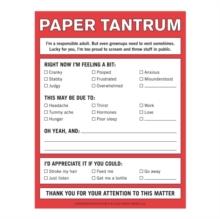 Knock Knock Paper Tantrum Nifty Notes