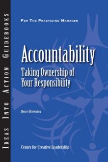 Accountability: Taking Ownership of Your Responsibility