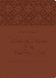 The Wonderful Names of Our Wonderful Lord