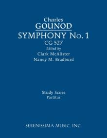 Symphony No.1, CG 527 : Study score