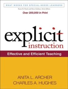 Explicit Instruction : Effective and Efficient Teaching