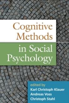 Cognitive Methods in Social Psychology, Abridged Edition