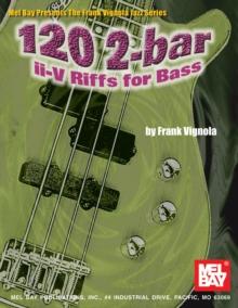 120 2-bar ii-V Riffs for Bass