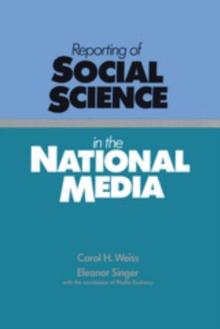 Reporting of Social Science in the National Media