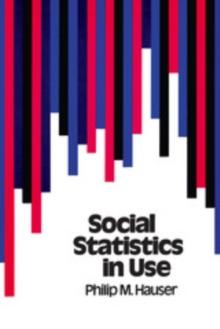 Social Statistics in Use