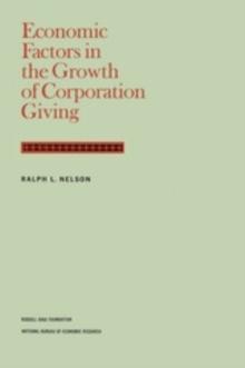 Economic Factors in the Growth of Corporate Giving