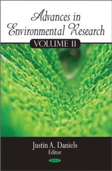 Advances in Environmental Research. Volume 11