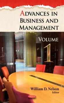 Advances in Business and Management. Volume 1