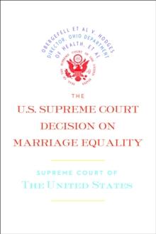 U.S. Supreme Court Decision on Marriage Equality