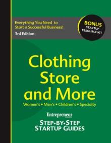 Clothing Store and More : Step-by-Step Startup Guide