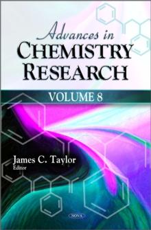 Advances in Chemistry Research. Volume 8