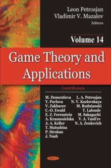 Game Theory and Applications. Volume 14