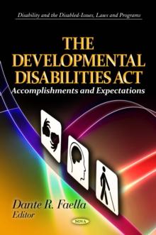 The Developmental Disabilities Act : Accomplishments and Expectations