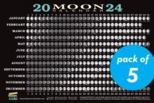 2024 Moon Calendar Card (5 pack) : Lunar Phases, Eclipses, and More!