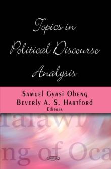 Topics in Political Discourse Analysis