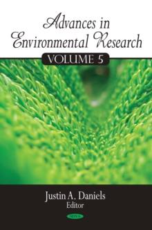 Advances in Environmental Research. Volume 5