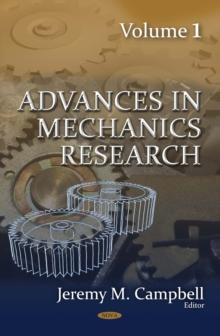 Advances in Mechanics Research. Volume 1