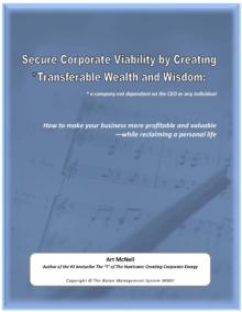 Securing Corporate Viability and Creating Transferable Wealth