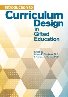 Introduction to Curriculum Design in Gifted Education