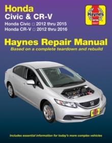 Honda Civic (12-15) & CR-V (12-16) Haynes Manual (USA) : 2012-16