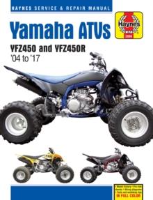 Yamaha YZF450 & YZF450R ATV Repair Manual : 2004-15