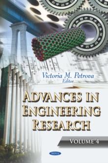 Advances in Engineering Research. Volume 4