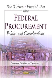 Federal Procurement : Policies and Considerations